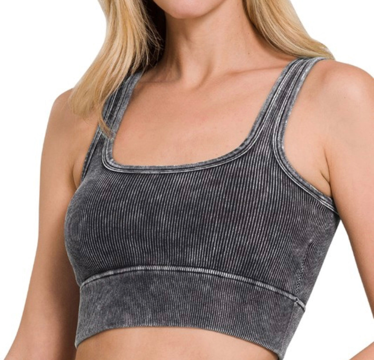 Basic Ribbed Bra