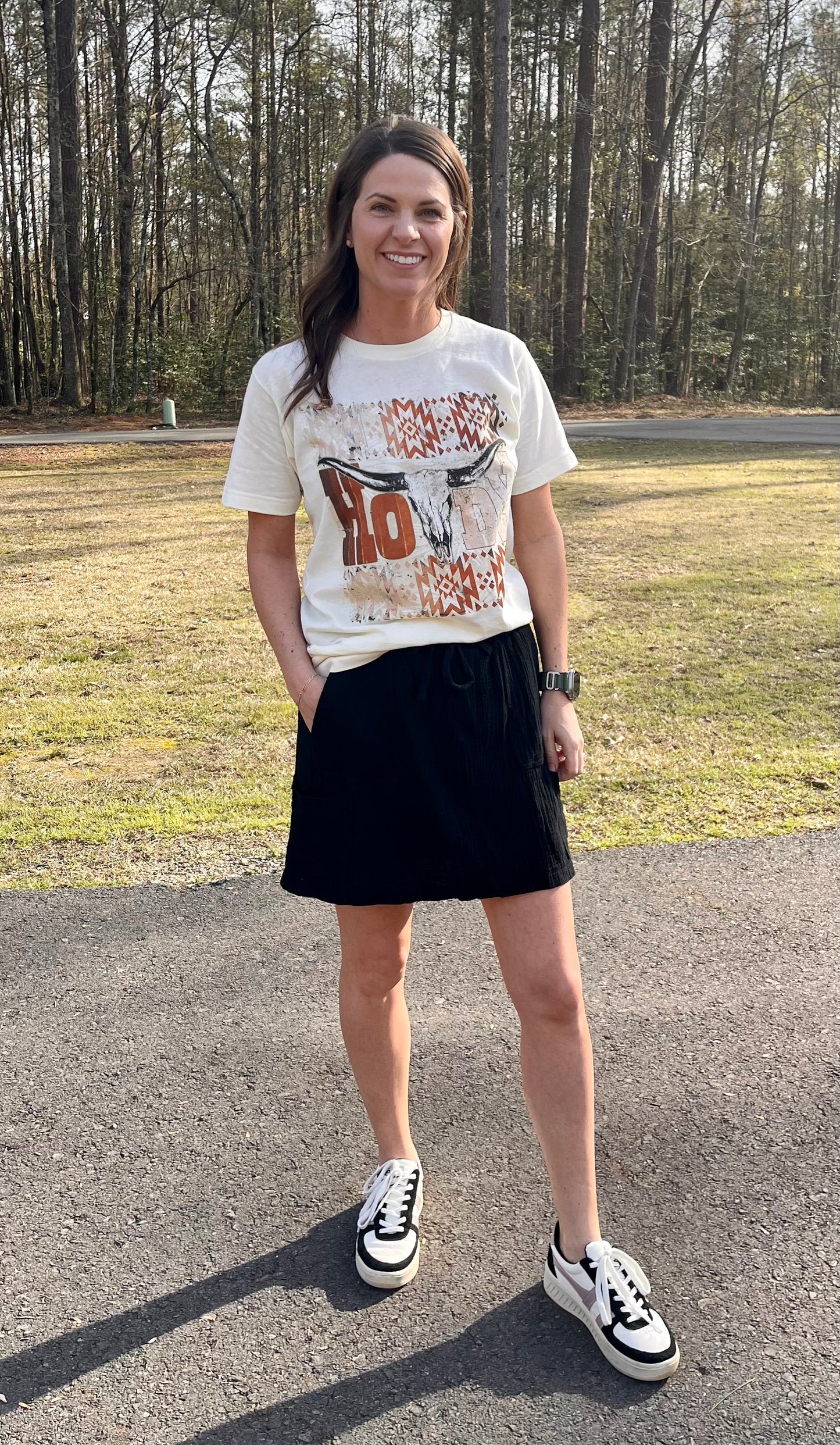 The Perfect Cotton Skort