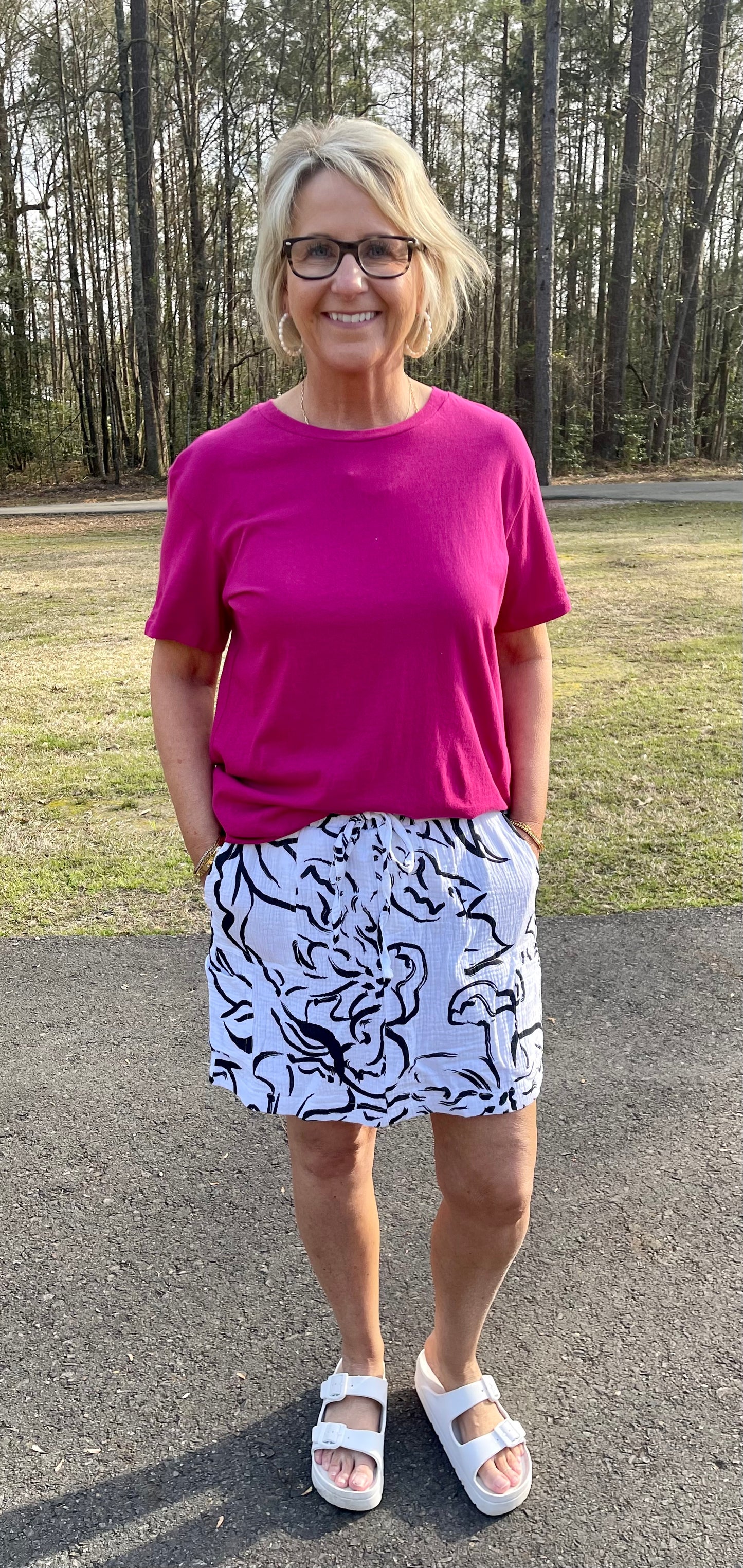 The Perfect Cotton Skort