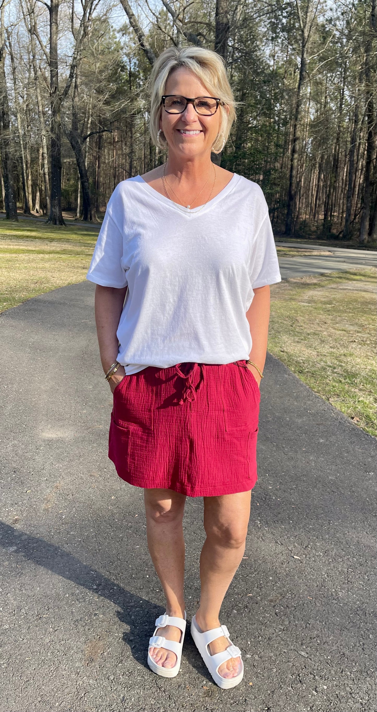 The Perfect Cotton Skort