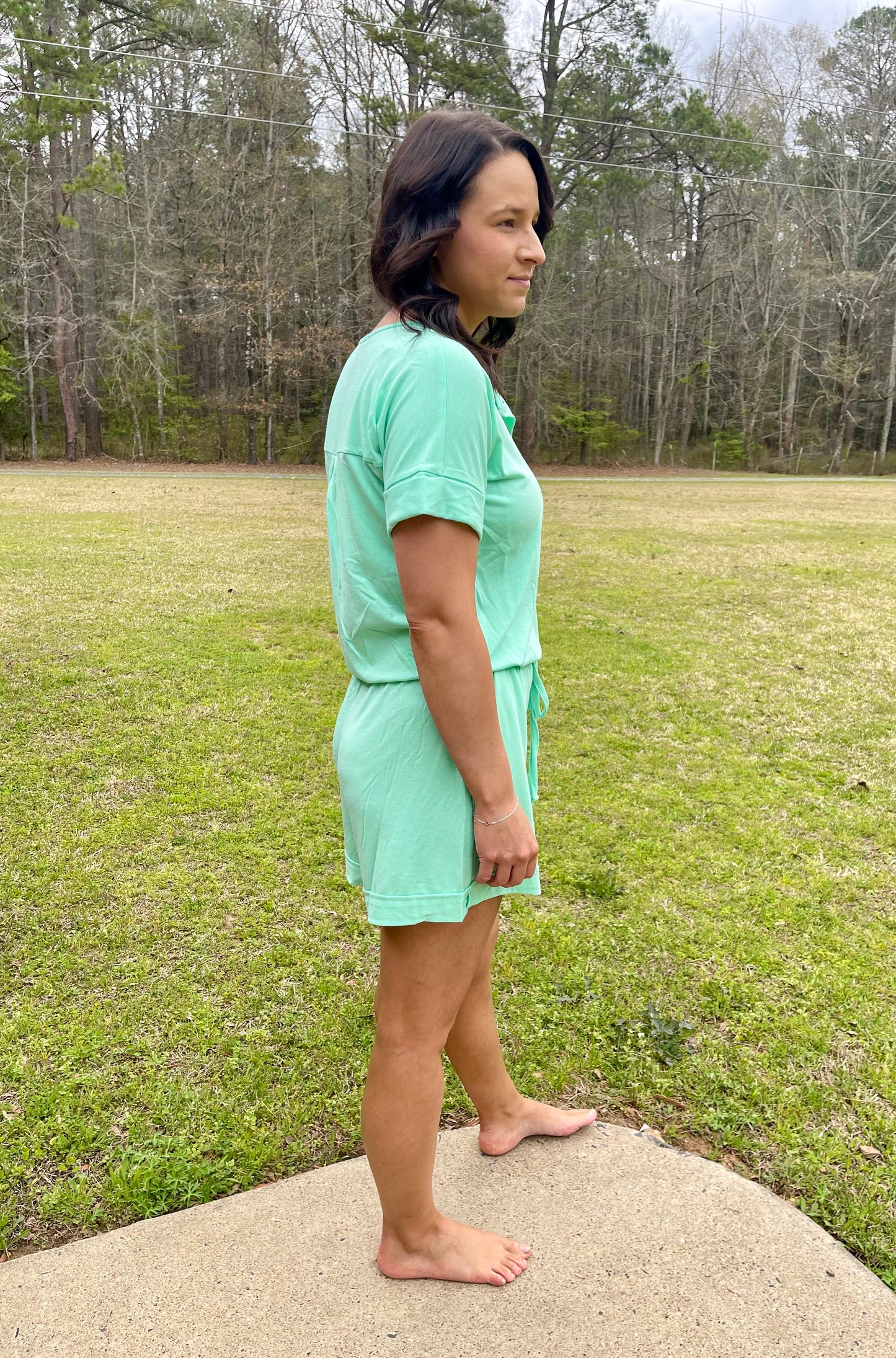 Mint Romper