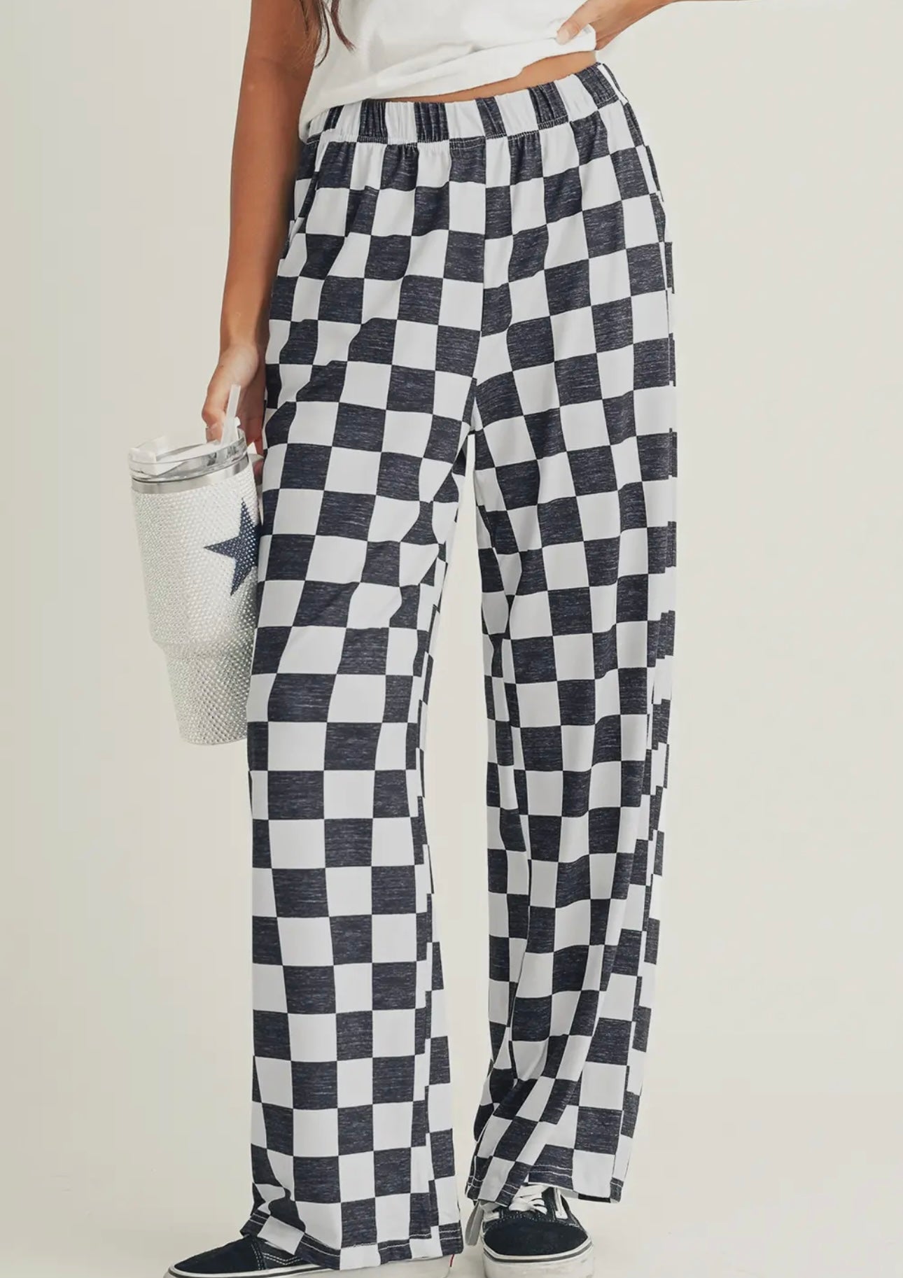 Checked Print