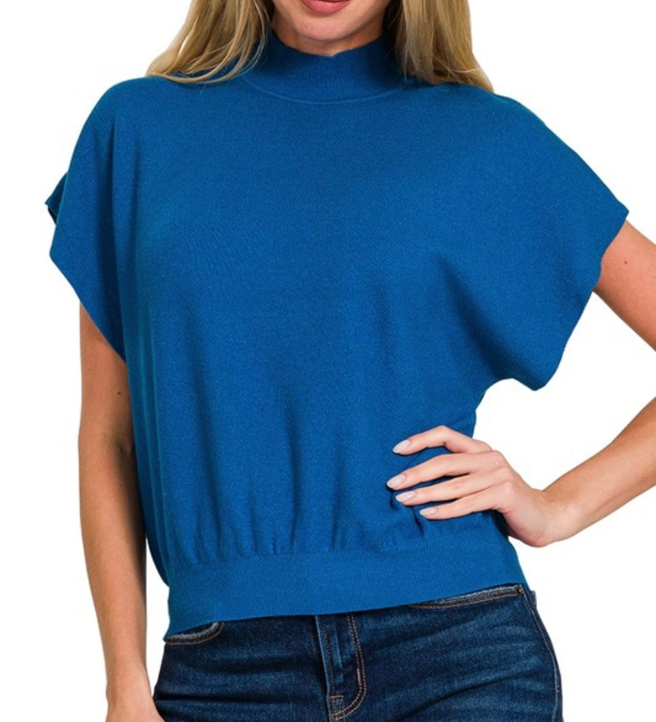 Mock Neck Sweater