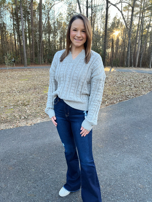 Cozy Cable Knit Sweater