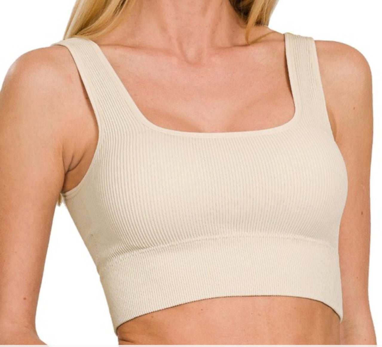 Basic Ribbed Bra