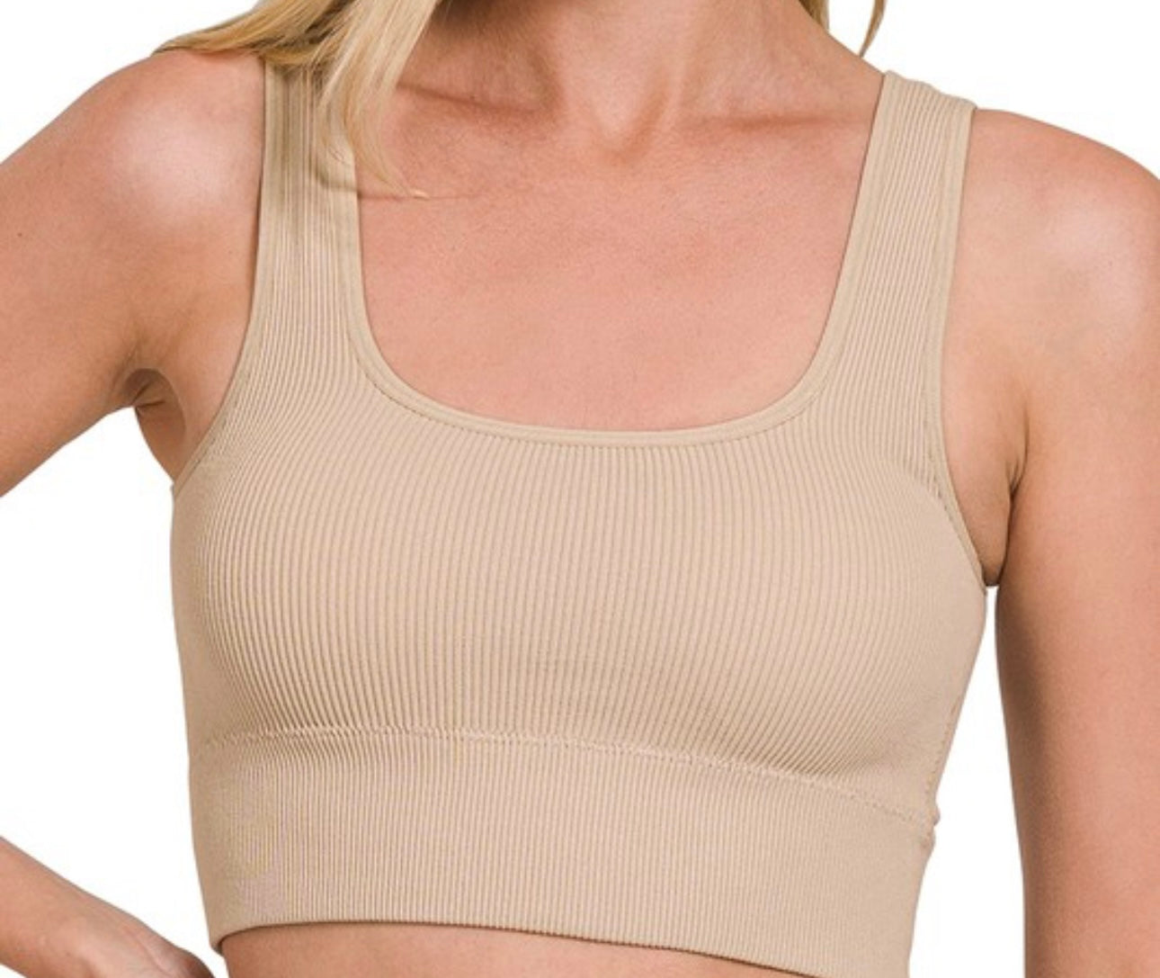 Basic Ribbed Bra