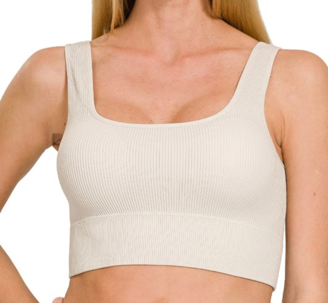 Basic Ribbed Bra