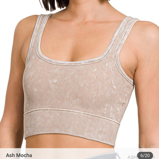Basic Ribbed Bra