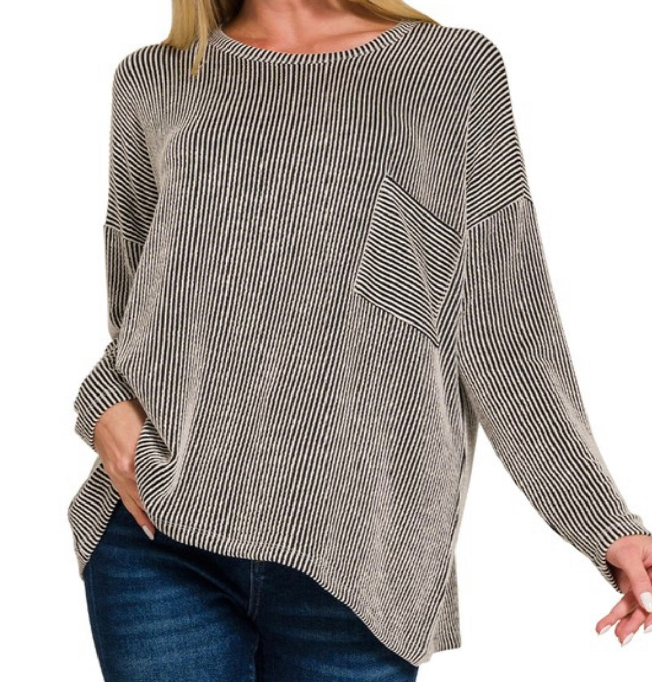 Ribbed Oversize