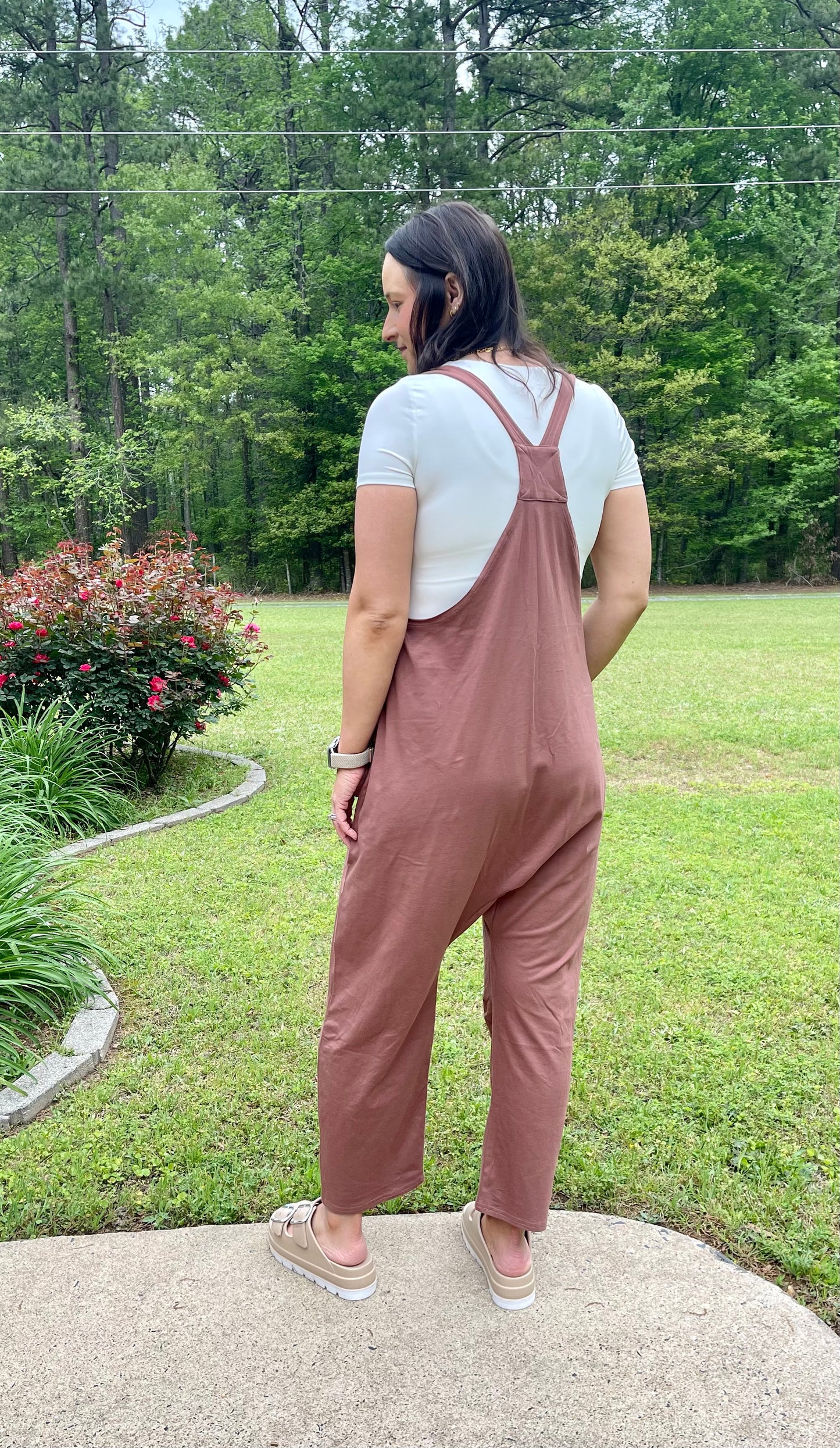 V-Neck Jumpsuit