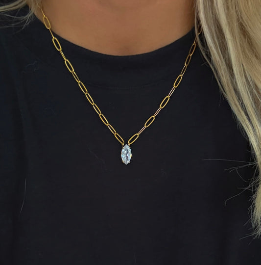 Gold + Diamond Pendant