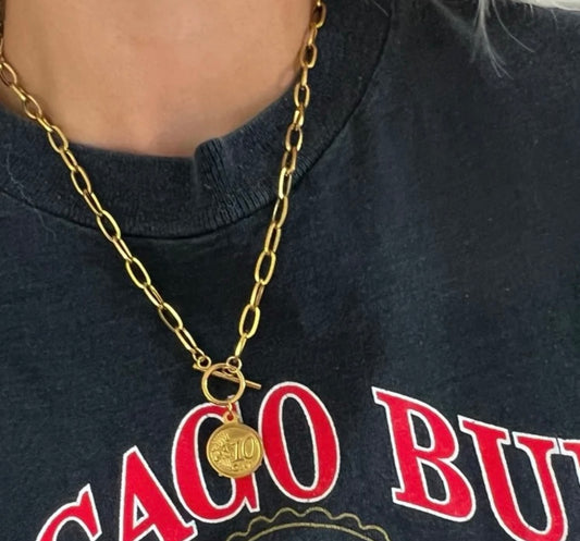 Small Coin Necklace