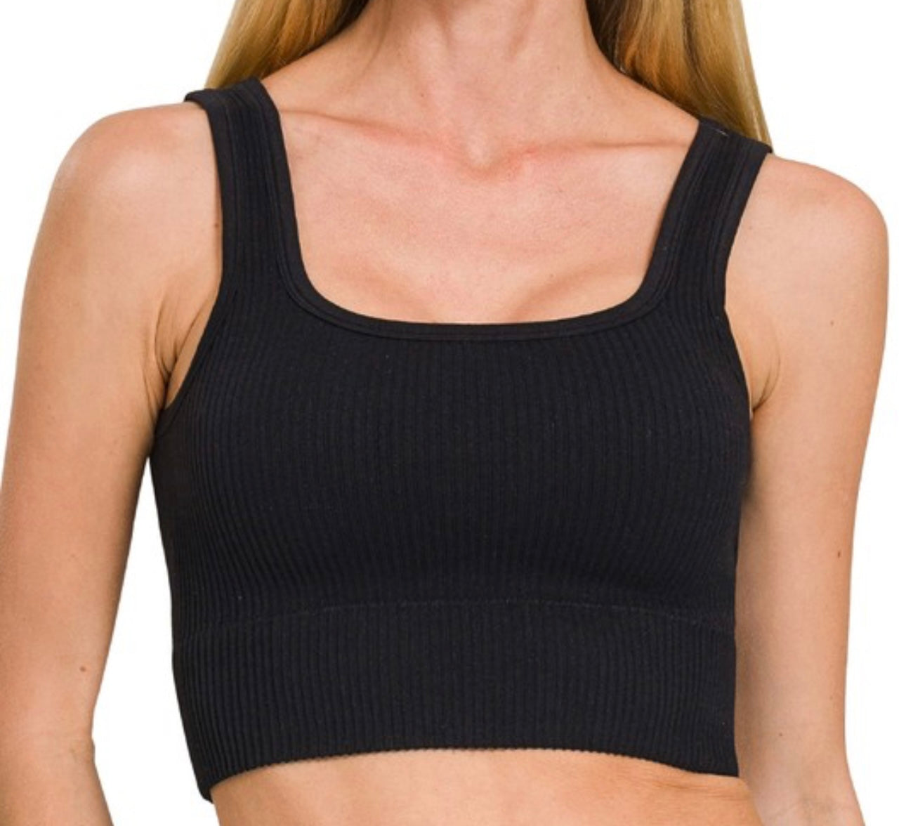 Basic Ribbed Bra