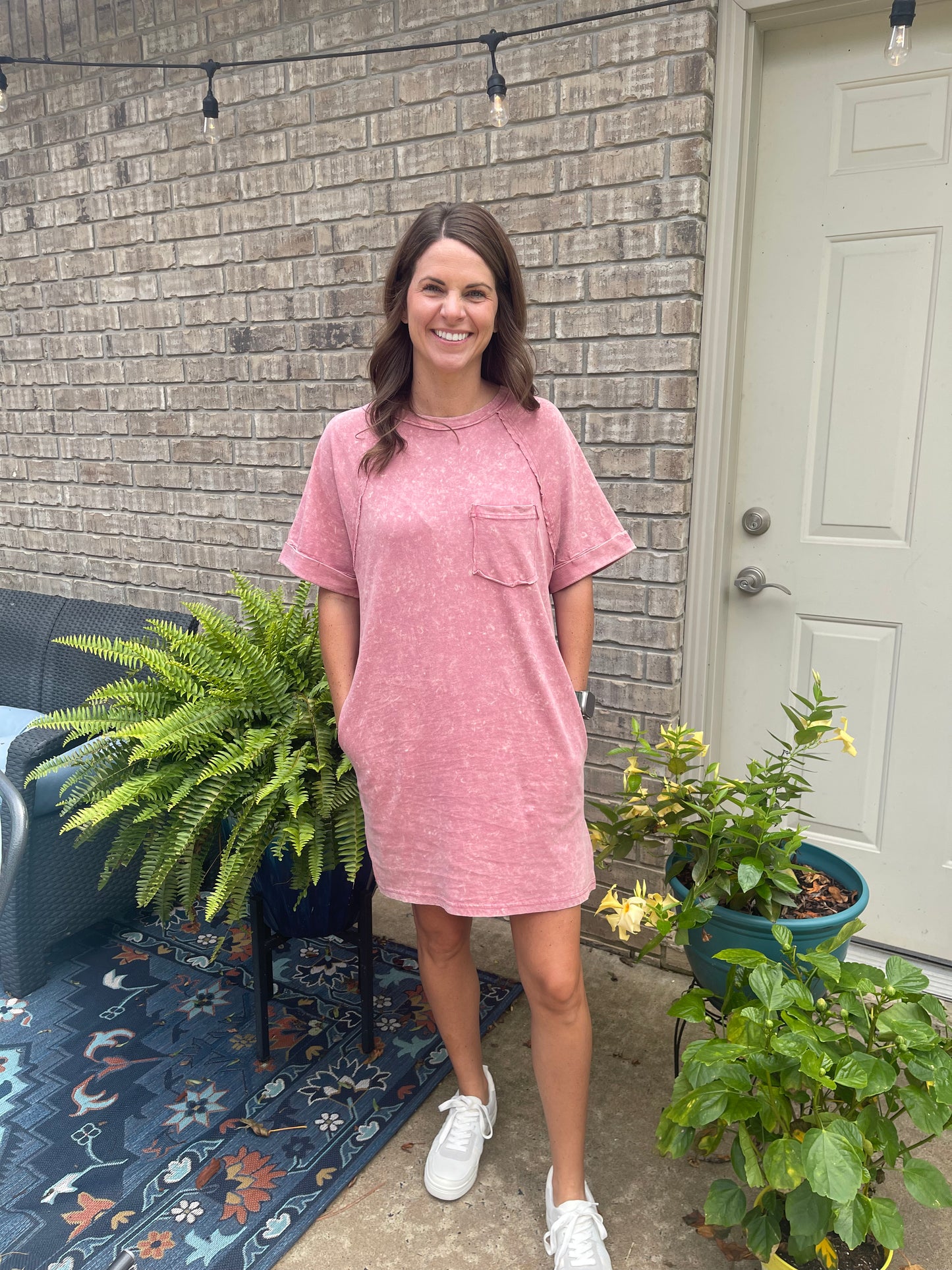 Mauve Mini Dress