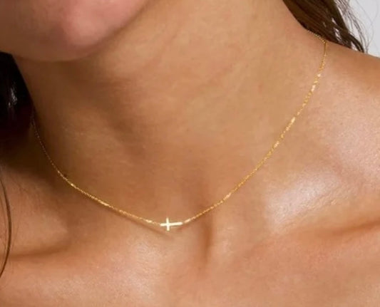 Dainty Cross Necklace