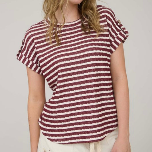 Textured Short Sleeve