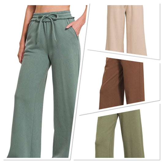 Wide Leg Sweatpants