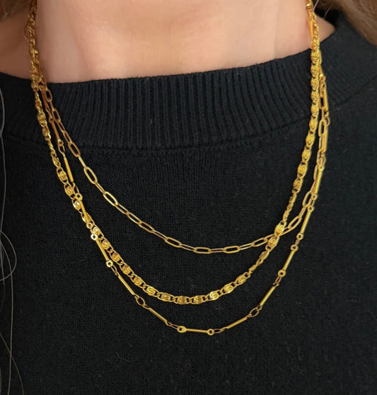 Triple Layered Necklace