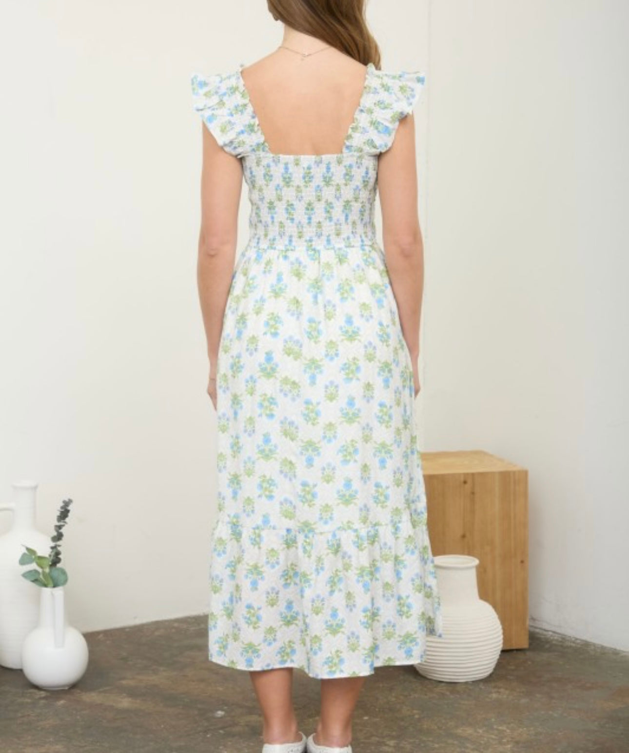 Floral Tile Dress