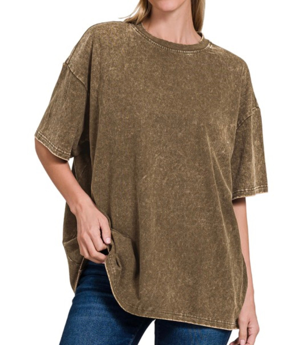 Washed Oversized Tee