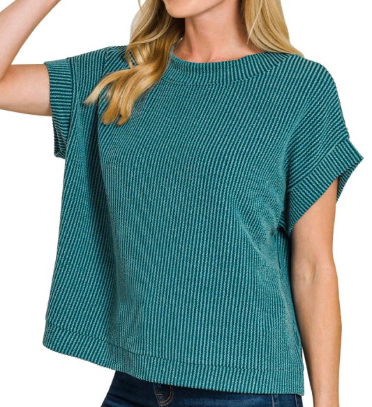 Rib Cap Sleeve
