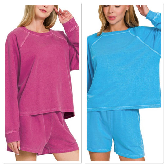 French Terry Short Set